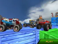 image Monster Truck Stunts Sky Driving