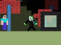 image Noob vs Hacker Zombie