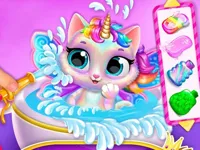 image My Unicorn Cat Princess Caring