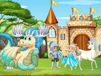 image Princess And Dragon